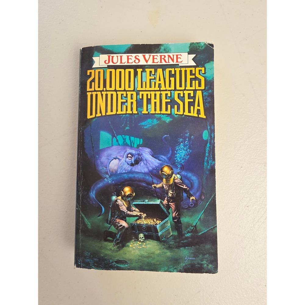 Jules Verne 20,000 Leagues Under the Sea Tor Classics Paperback 1995 1st Ed